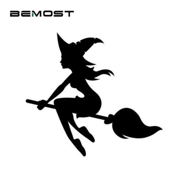 силуэт ведьмы