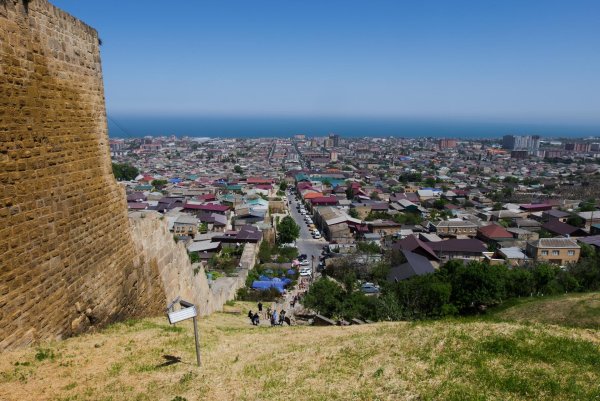 дербентская набережная дагестан