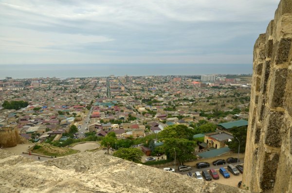 смотровая площадка дербентской крепости