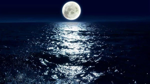 ночное море