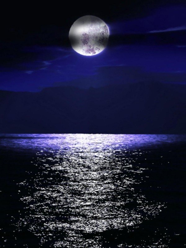 ночное море