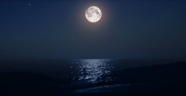 ночное море