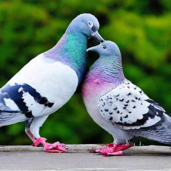 голубь красивый