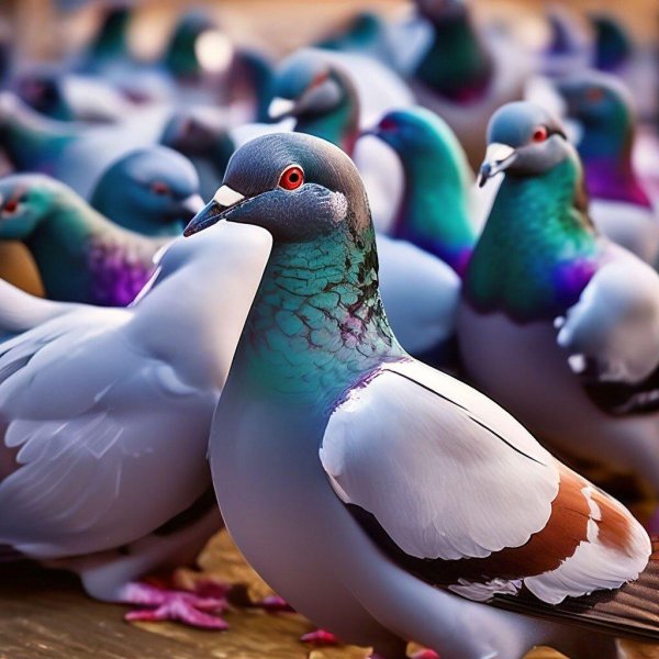 фотографии голубей