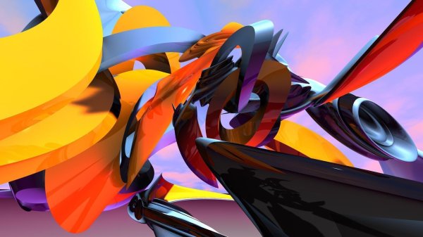 объемная абстракция