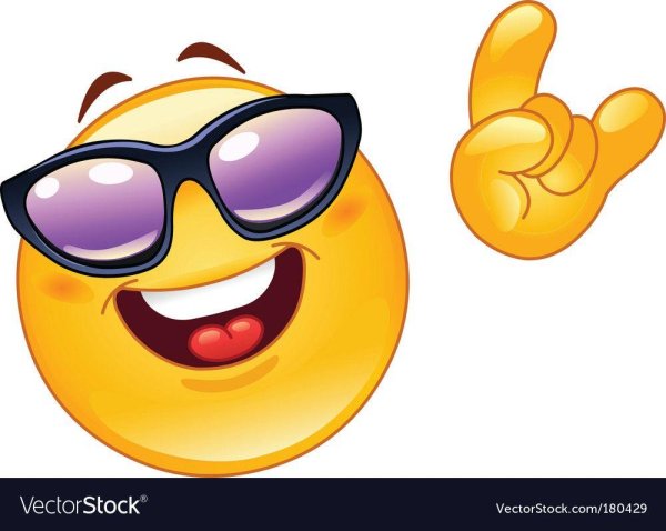 смайл в очках