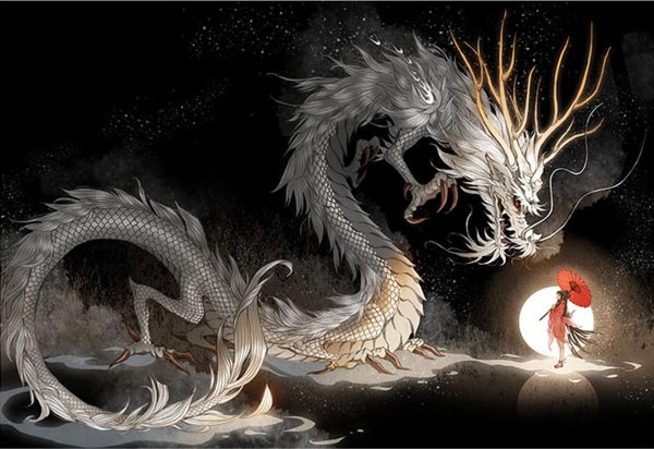 белые драконы