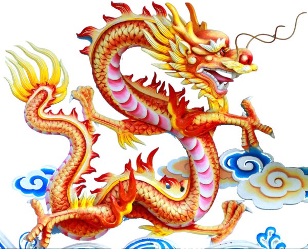 китайские драконы рисунки