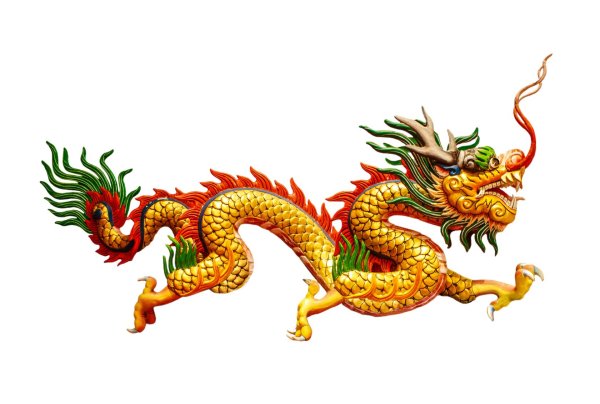 китайский зеленый дракон цинлун