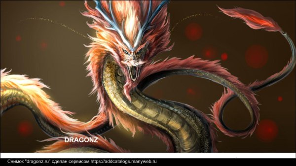 китайские драконы арт