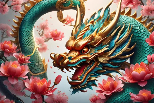 китайские драконы арт