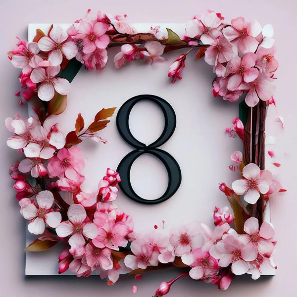 восьмерка красивая