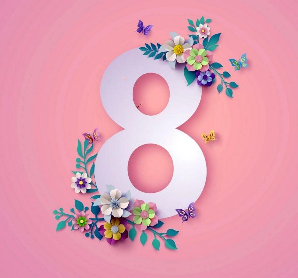 поделки с 8 марта