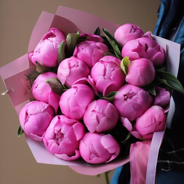 букет пионы флеминг