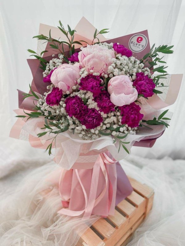 модные букеты