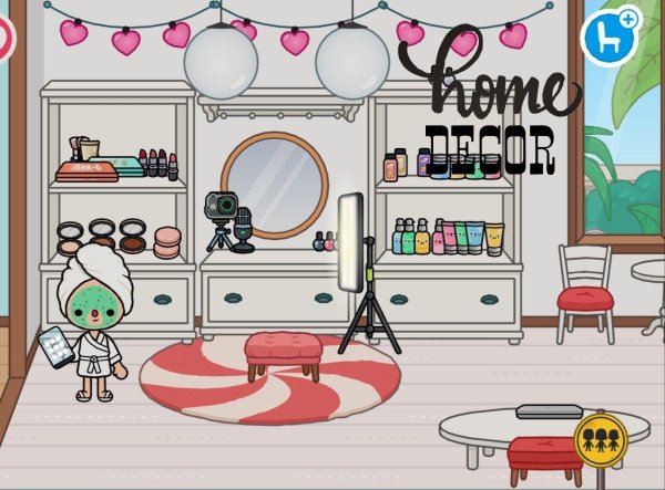 toca boca комнаты