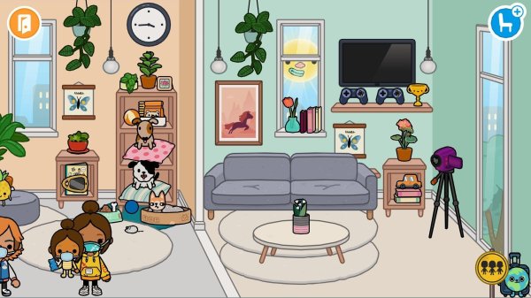 toca boca life комната