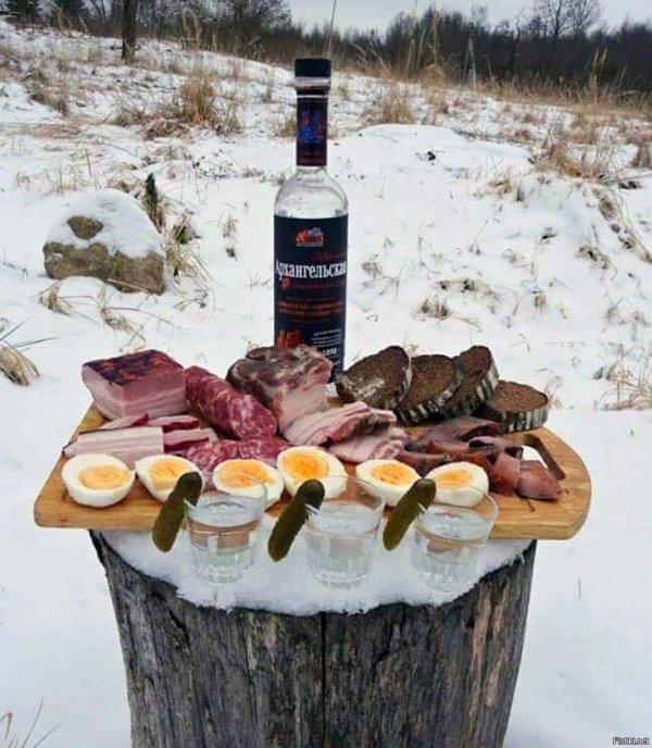 шашлык и выпивка