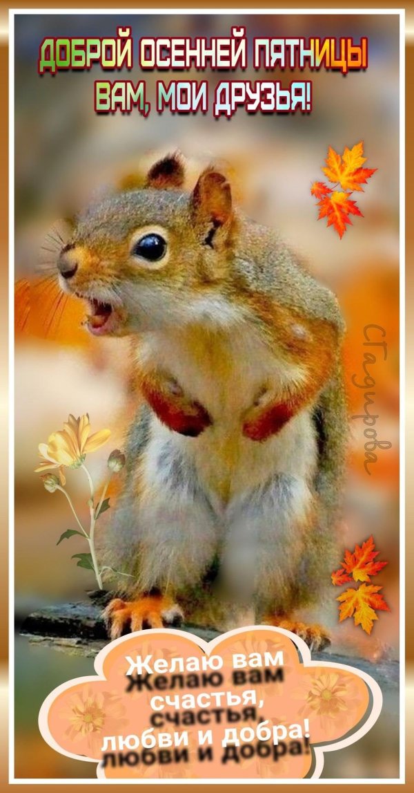 осенней пятницы