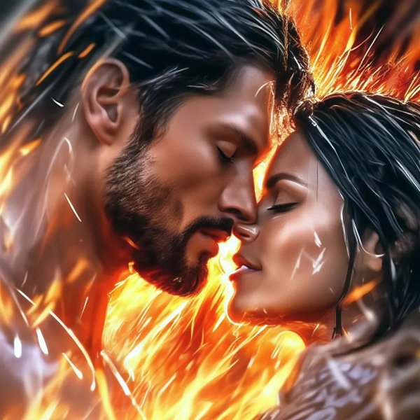 страстная поцелуй