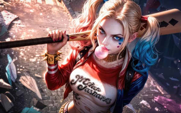 картина по номерам харли квин