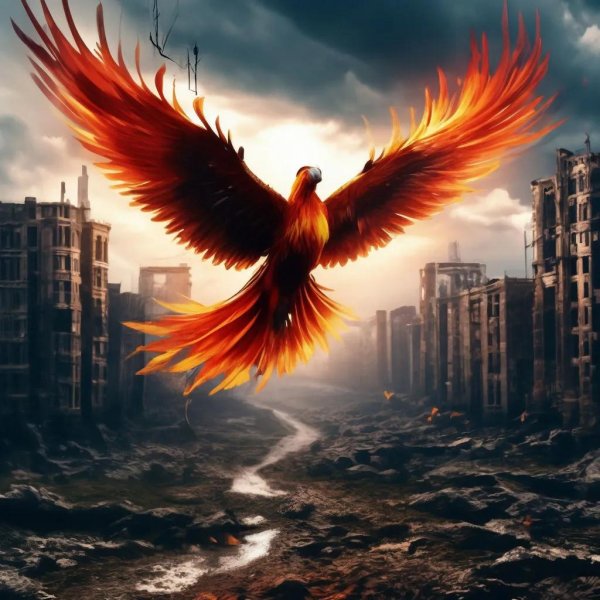 птица феникс