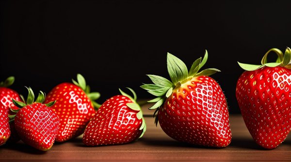 клубника фон