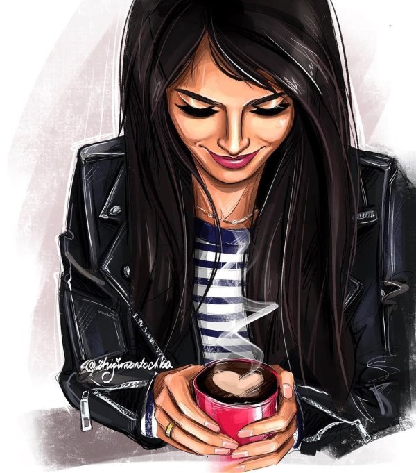 модная иллюстрация