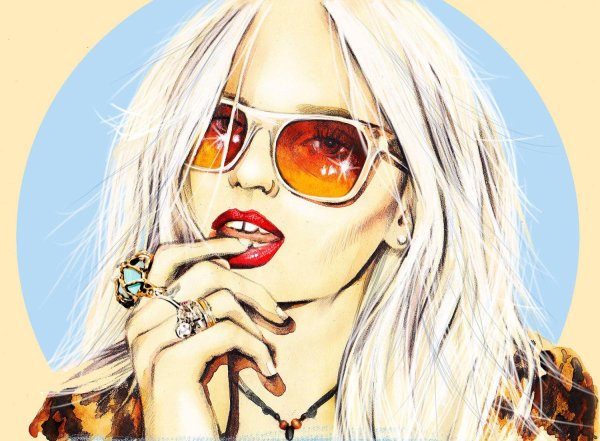 модные иллюстрации