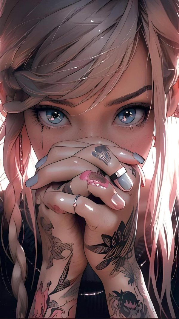 рисунки девушек