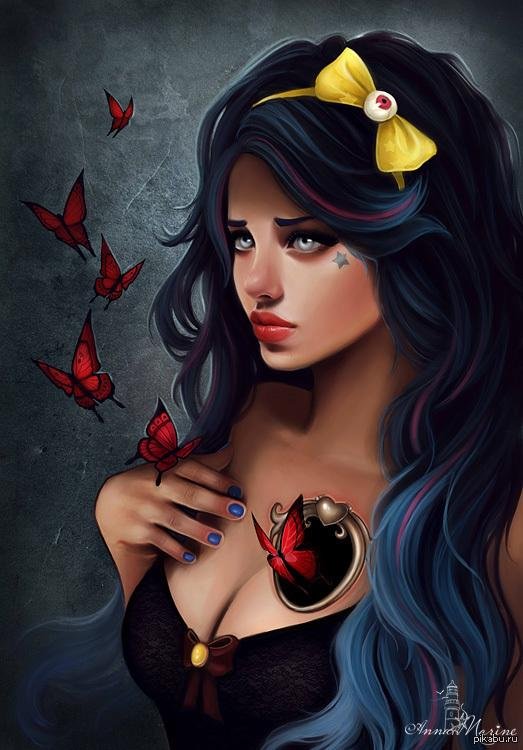 девушки дисней