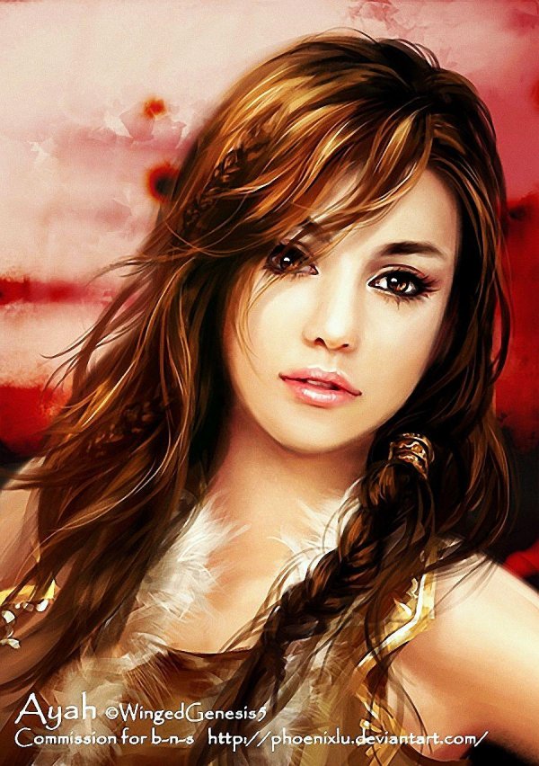 красивые шатенки с карими глазами