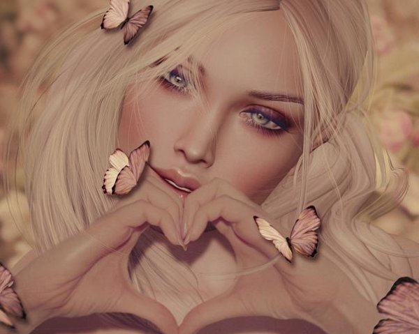 красива женщина