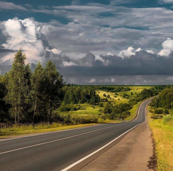 летняя дорога