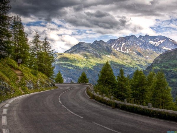 перевал стельвио италия