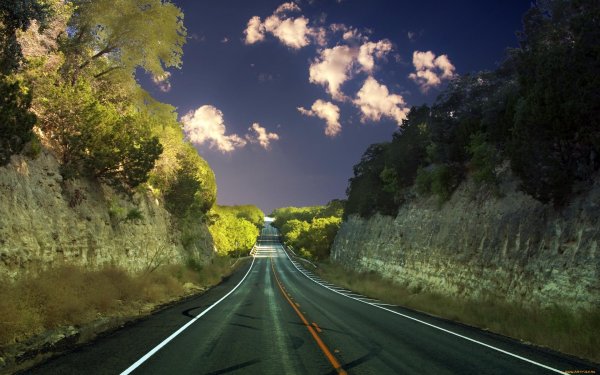 летняя дорога