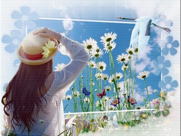 весна счастье