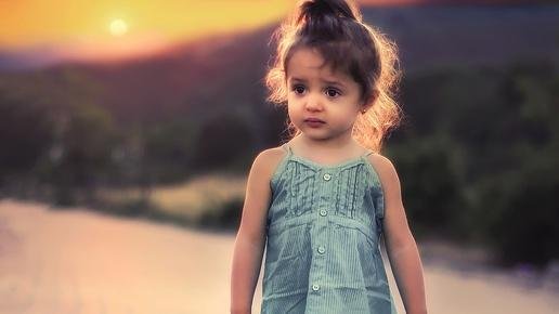 дочка маленькая