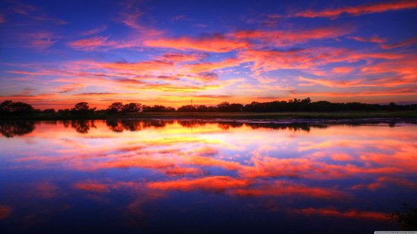 вечернее небо