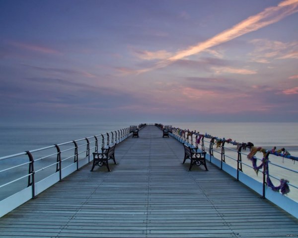 красивый пирс