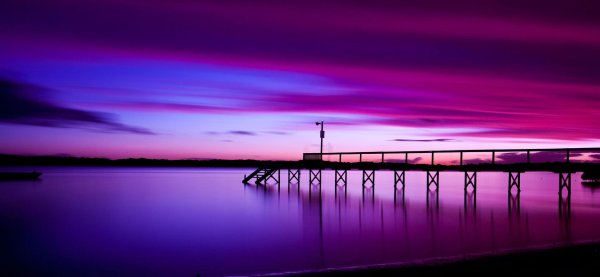 фиолетовые закаты