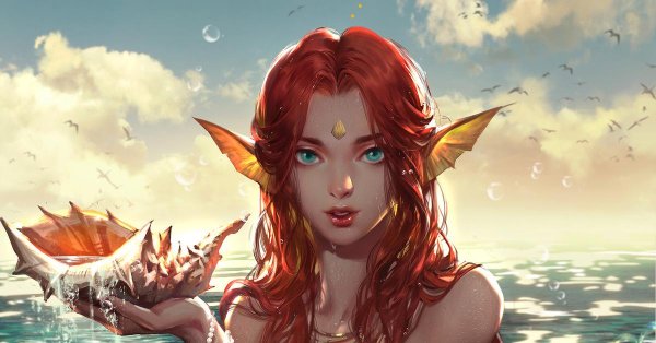 рыжеволосые девушки фэнтези
