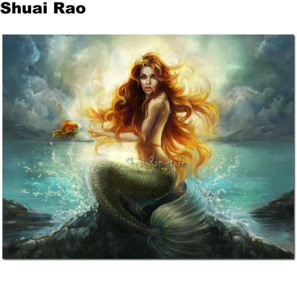 картина русалочка