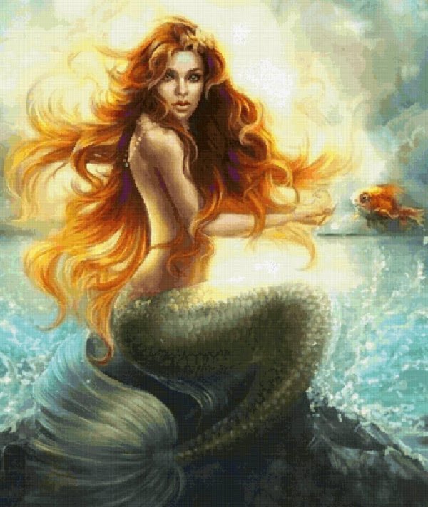 русалка картина