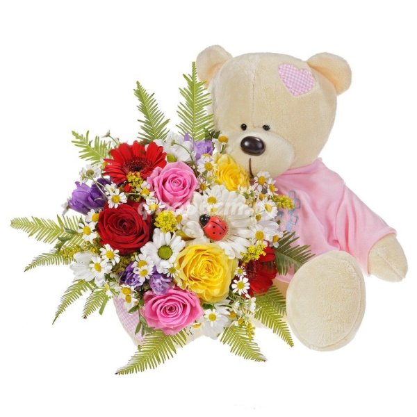 букет для девочки