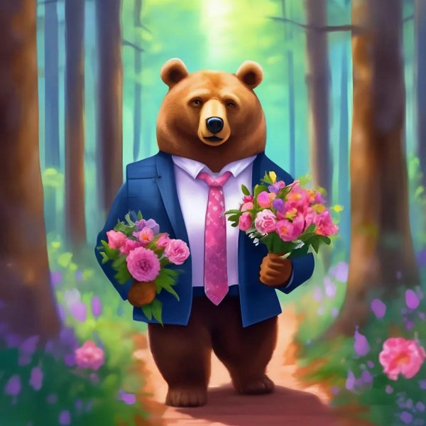 деловой медведь