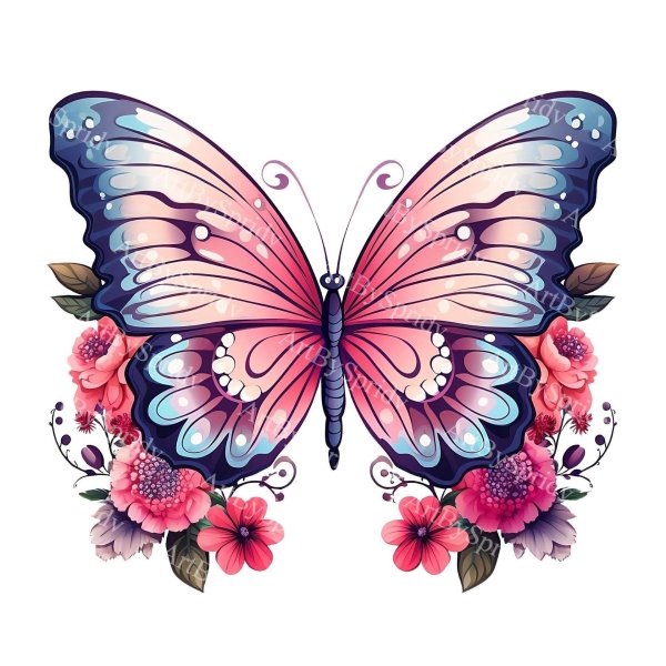 рисунки бабочек