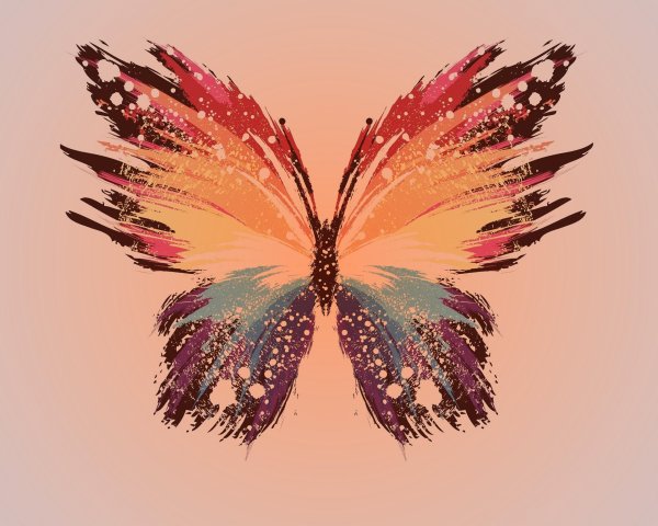 картины с бабочками