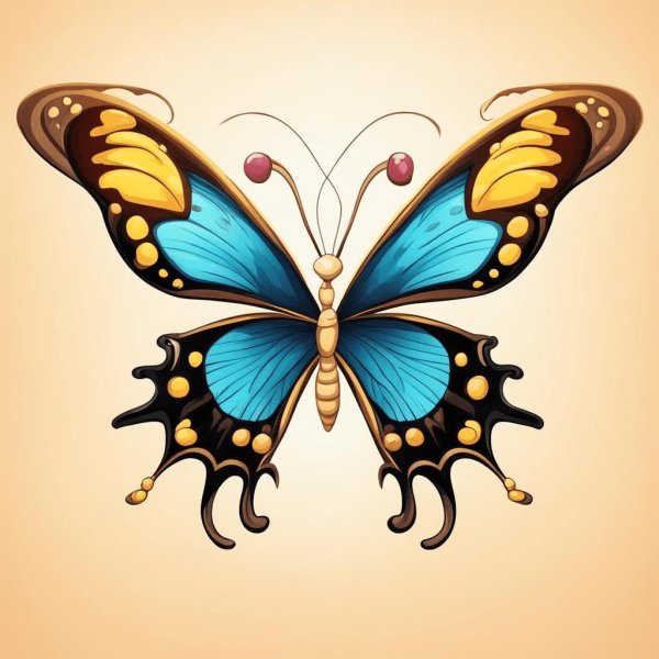 рисунки бабочек