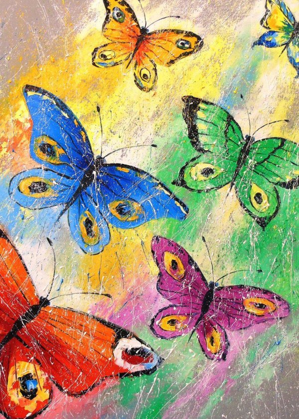 картины с бабочками